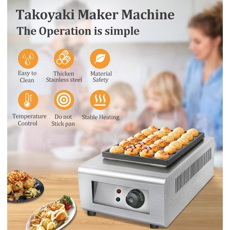 Ticari Yüksek Verimli Yeni Ele - Takoyaki Grill Plate incelemesi ve fiyatı
