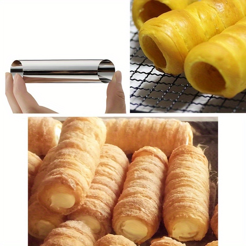Paslanmaz Çelik Cannoli Tüpler - Danish Pancake Pan incelemesi ve fiyatı